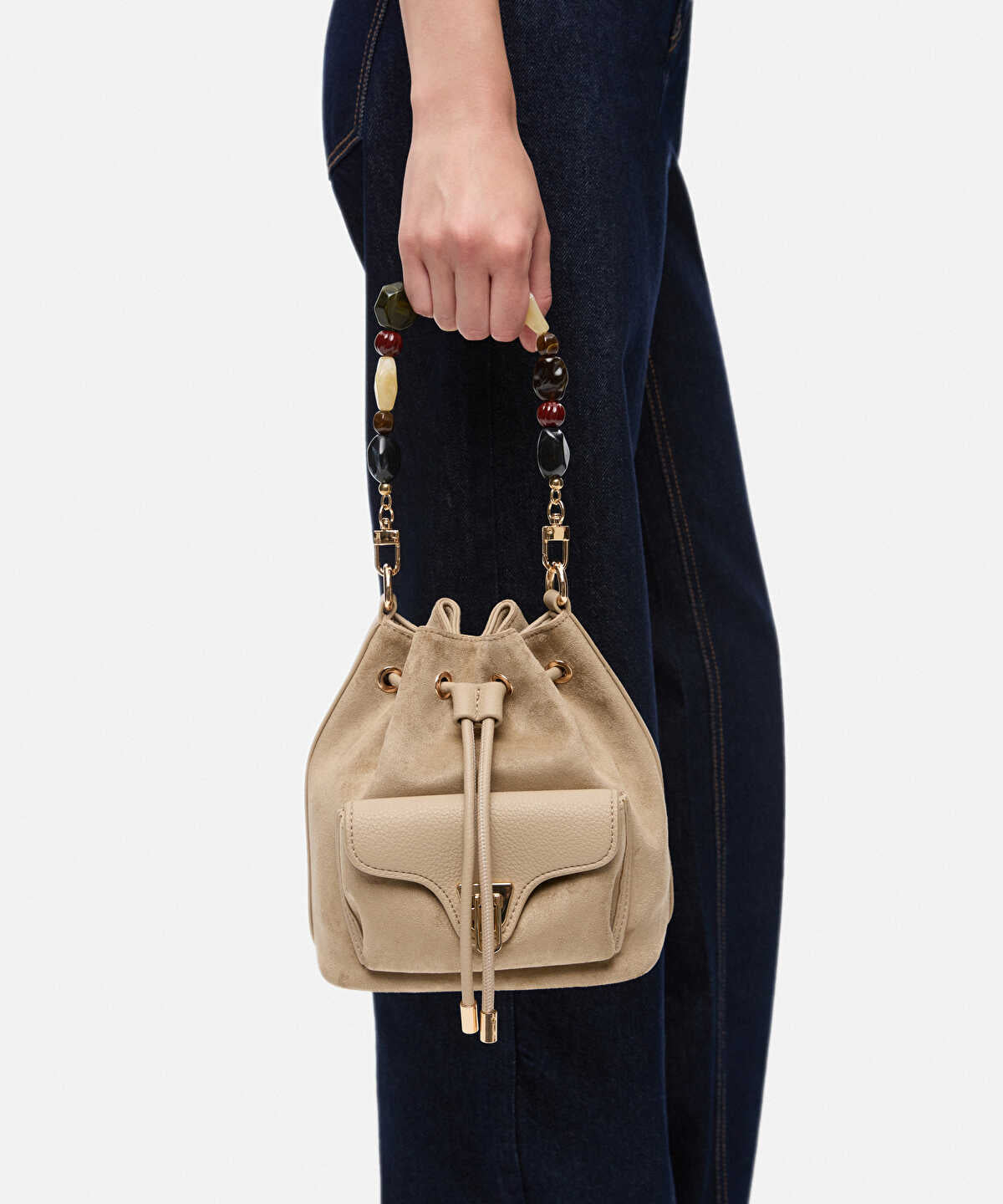 Beaded-Strap Bag