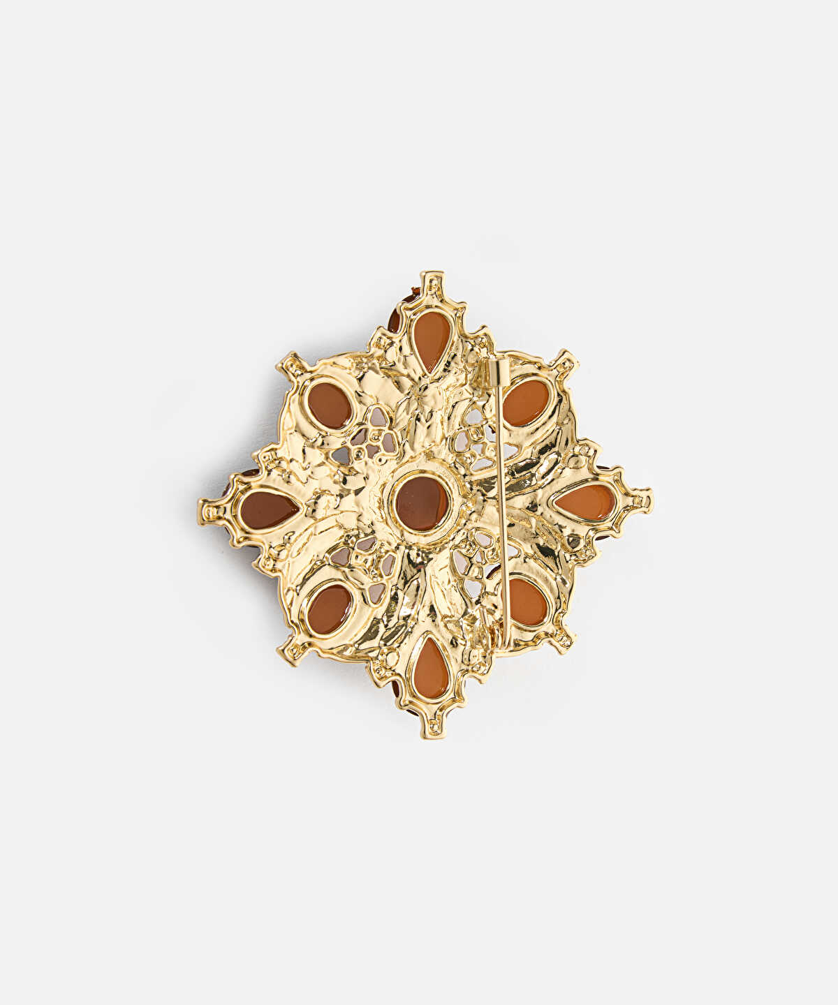 Contrast Resin-Detail Brooch