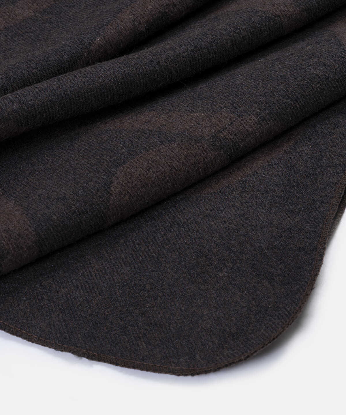 Wool-Blend Patterned Scarf