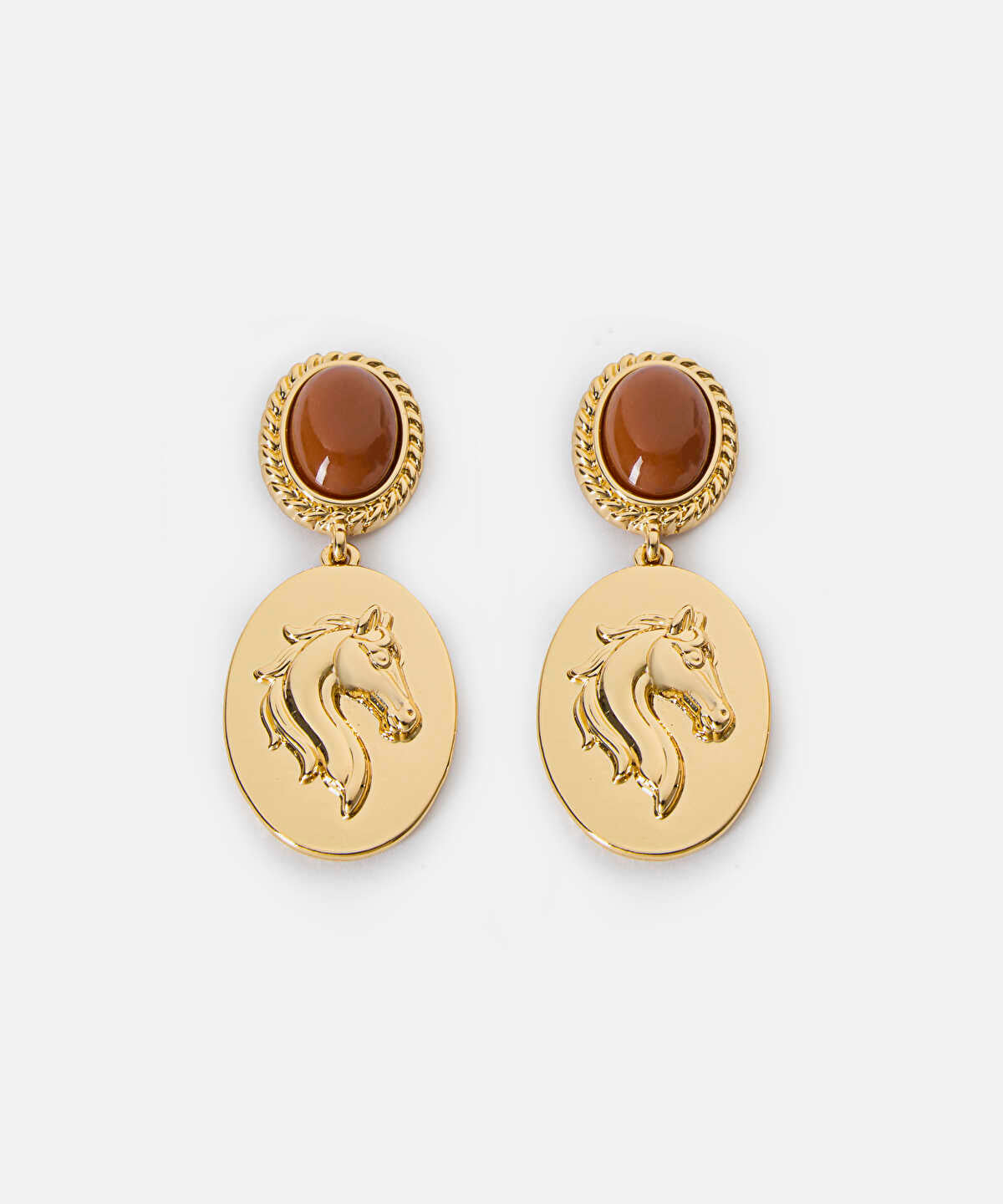 Dangling Horse Earrings