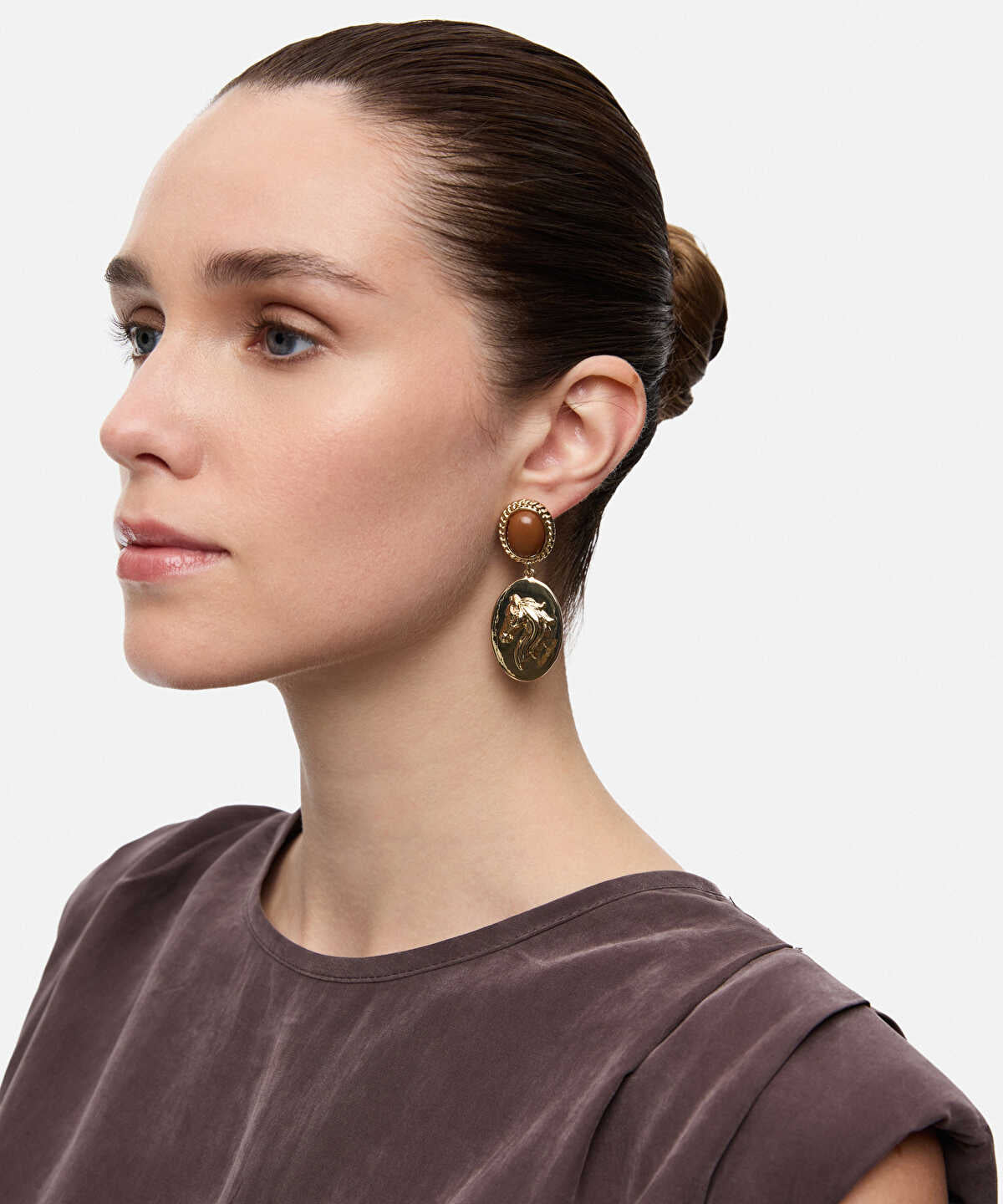 Dangling Horse Earrings