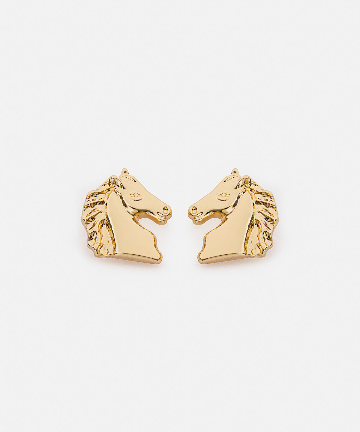 Metal Horse Earrings