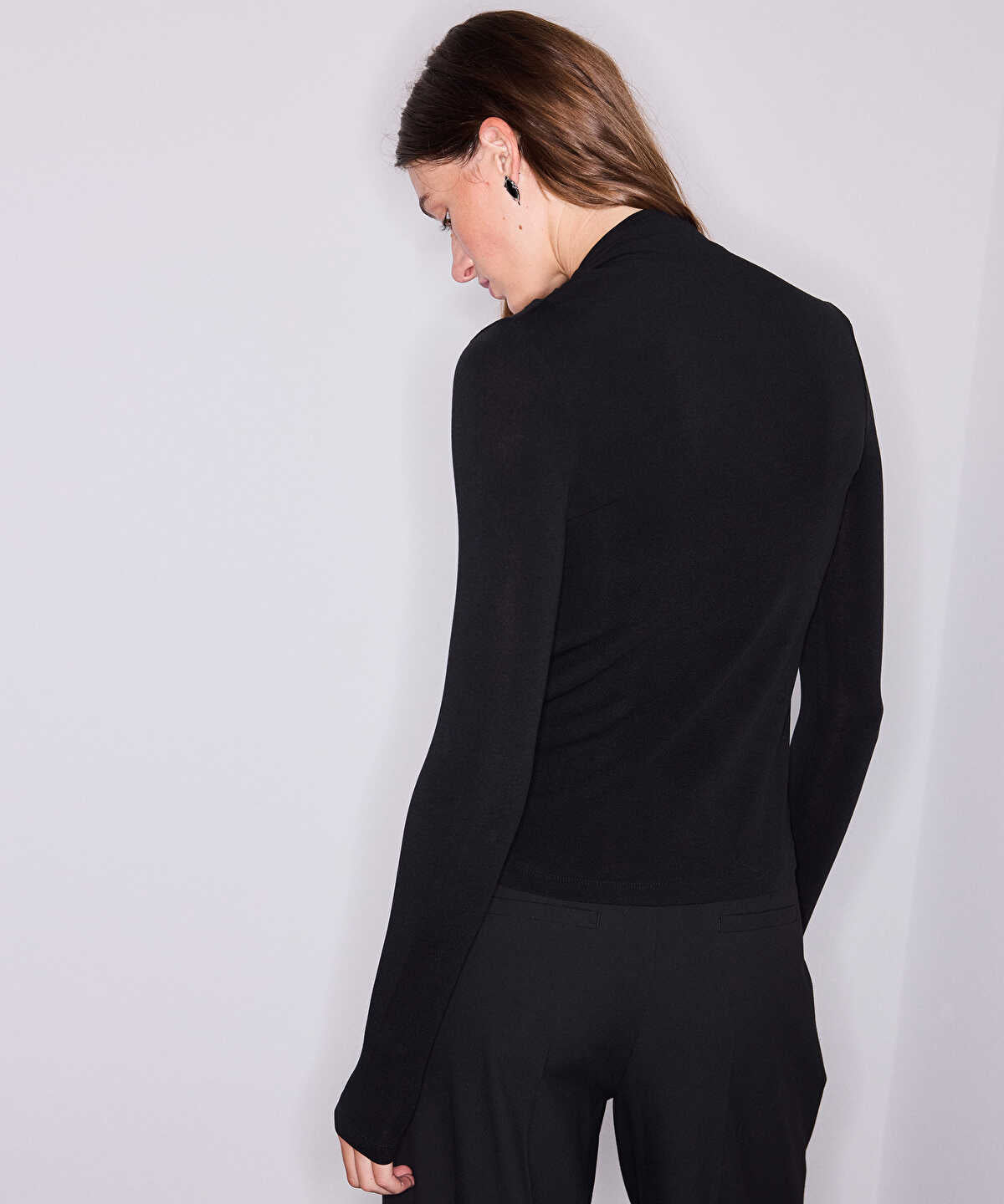 High-Neck T-Shirt