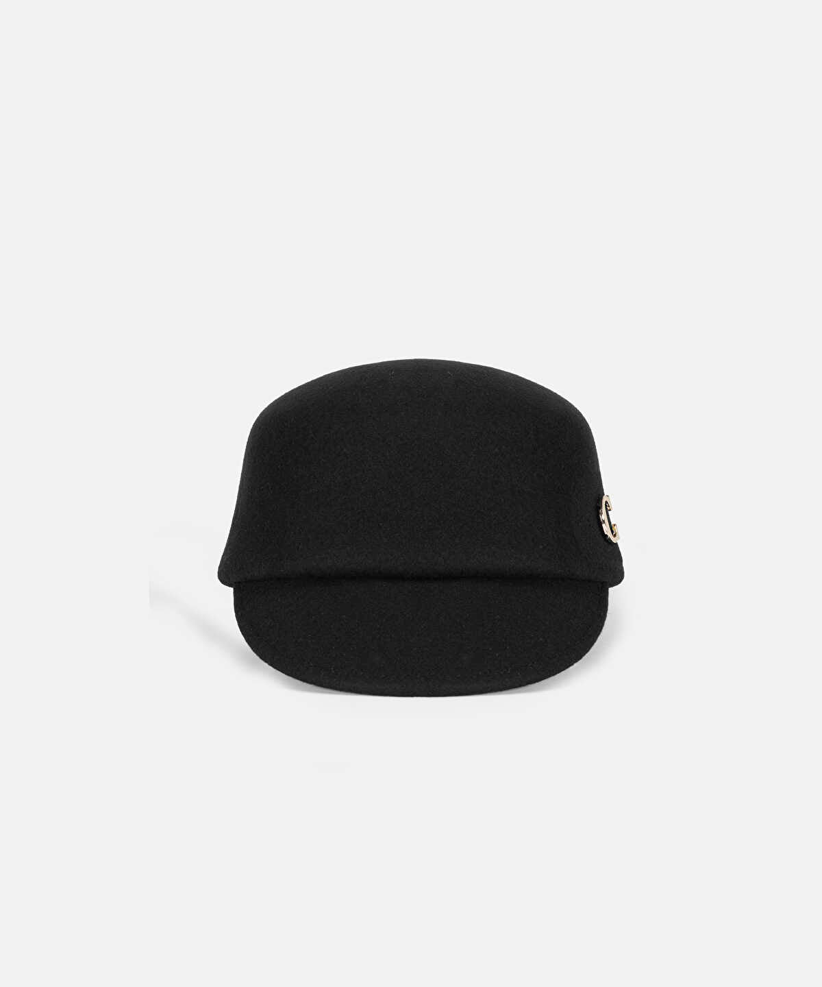 100% Wool Hat with Metal Buckle