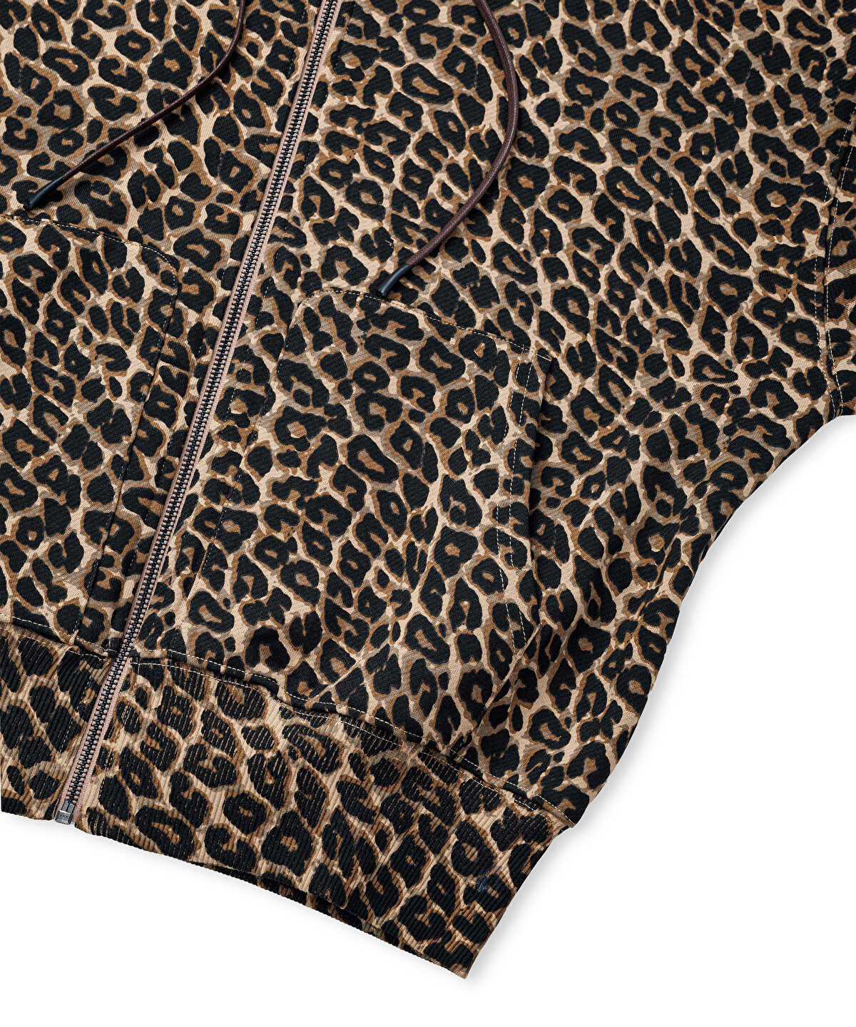 Oversized Leopard-Print Sweatshirt