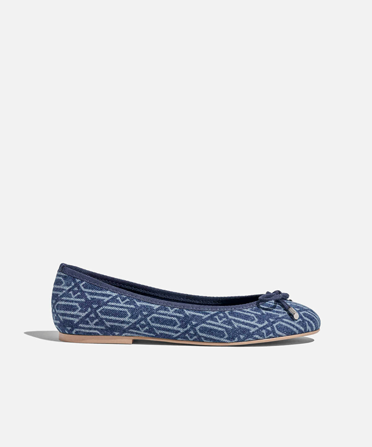 Monogram Denim Flats