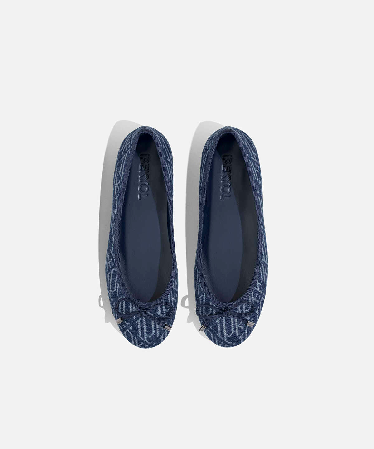 Monogram Denim Flats