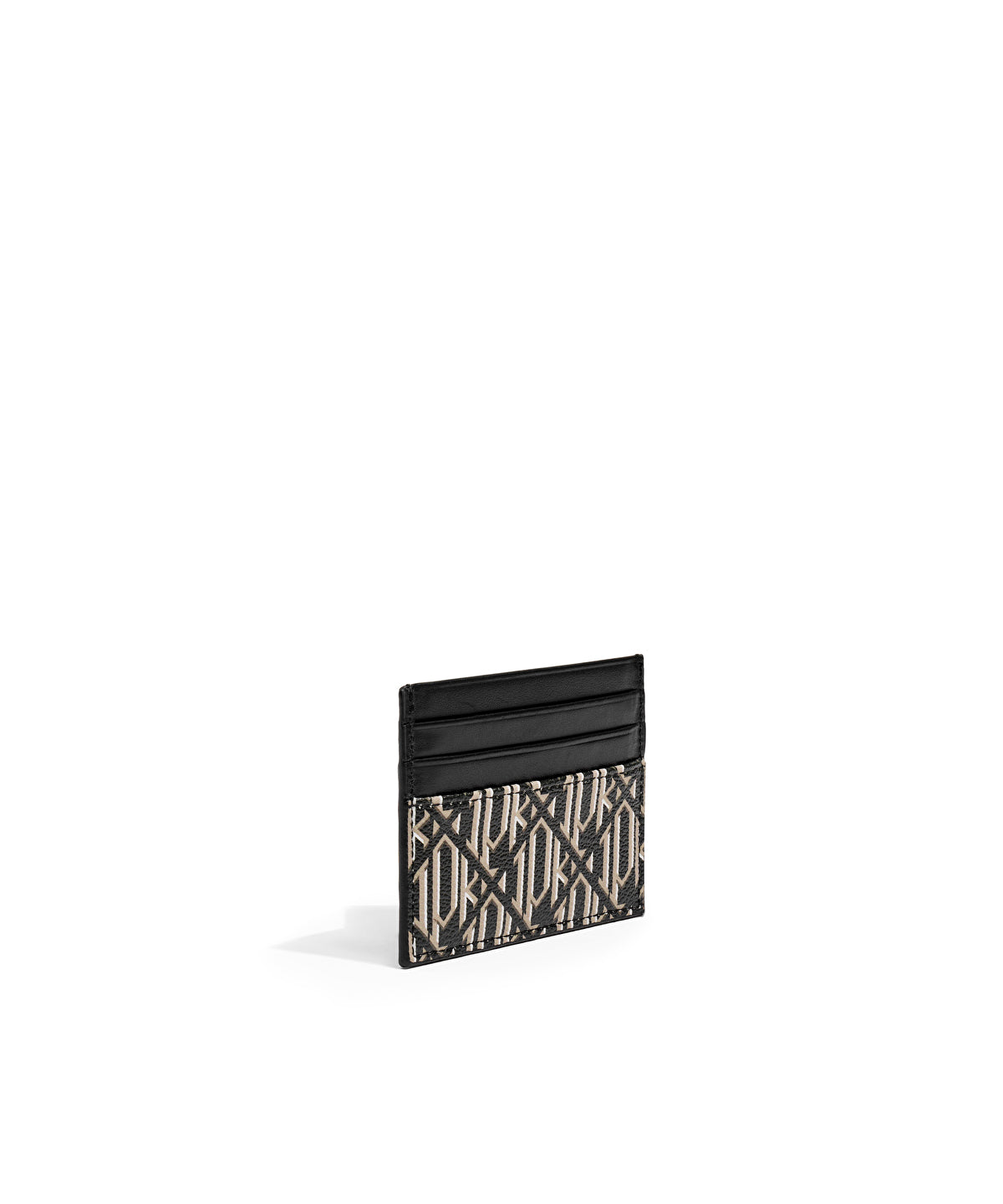 Zoomed Monogram Card Holder