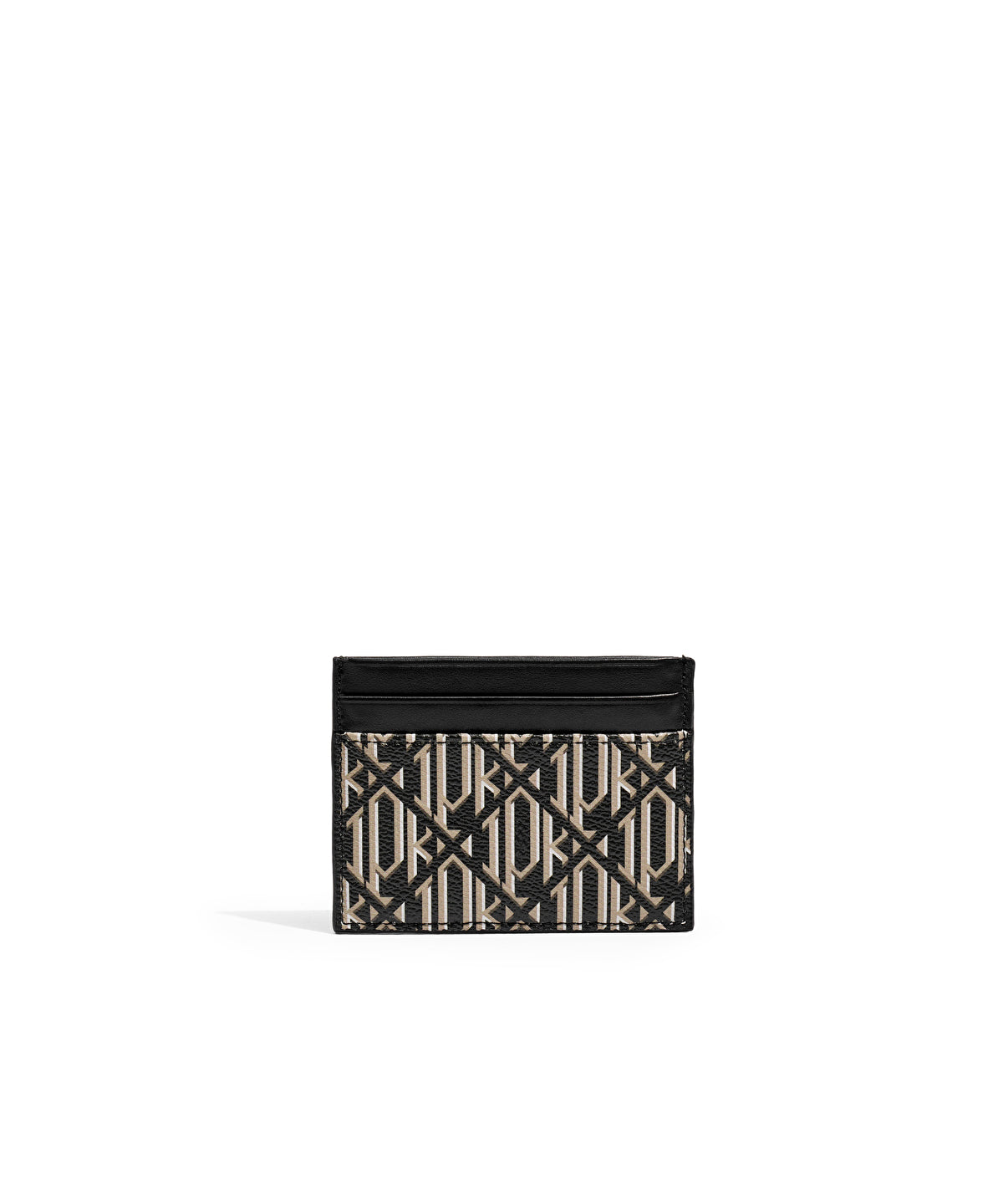 Zoomed Monogram Card Holder