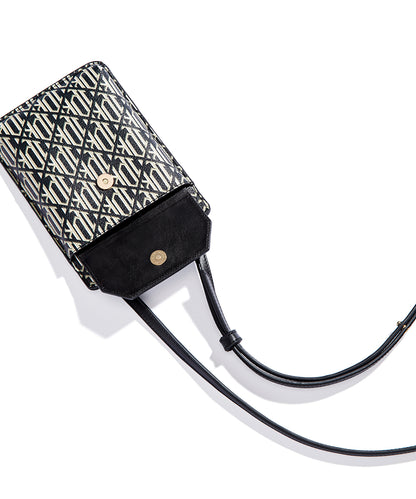 Monogram phone bag