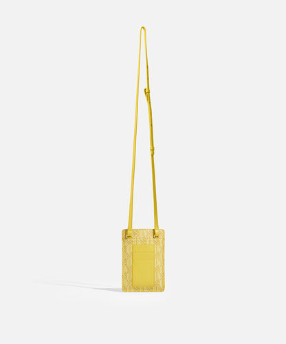 Monogram phone bag