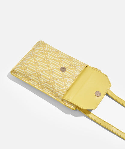 Monogram phone bag
