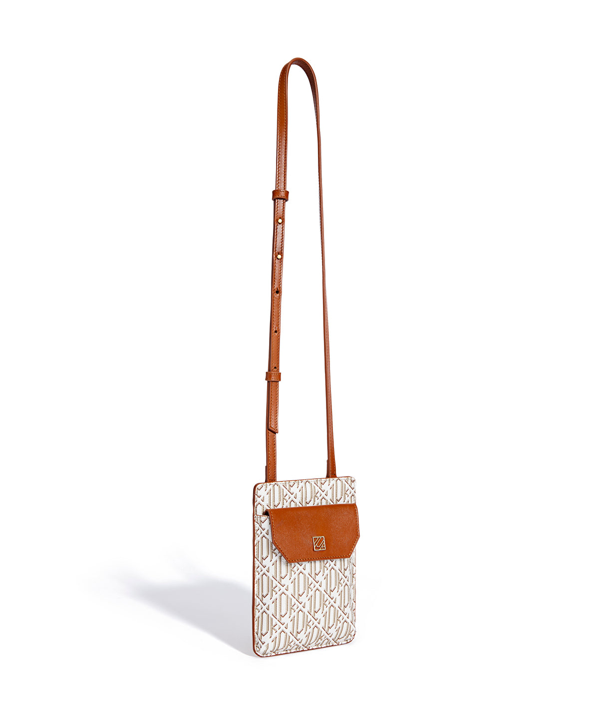 Monogram phone bag