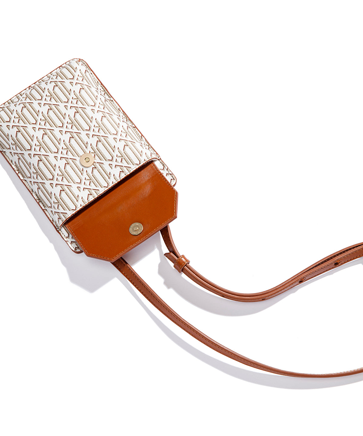 Monogram phone bag