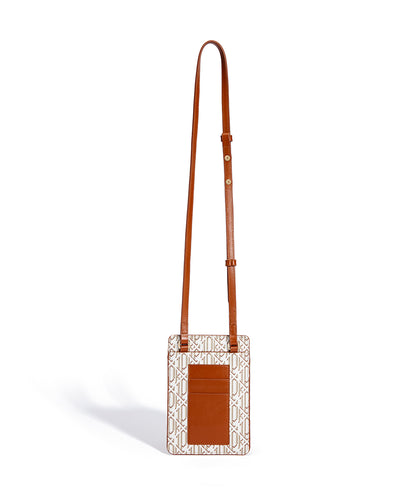 Monogram phone bag