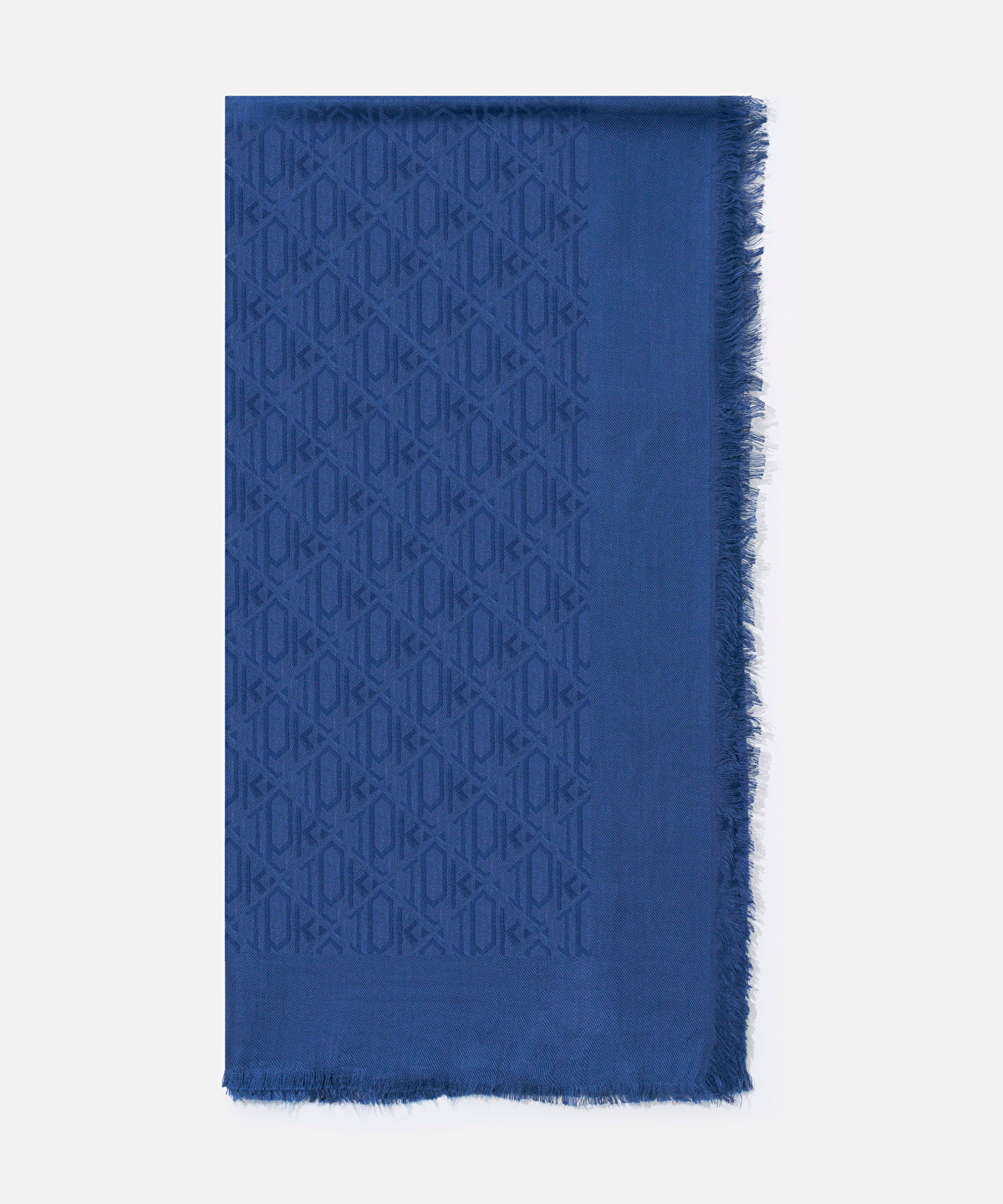 Monogram shawl 130x130 cm