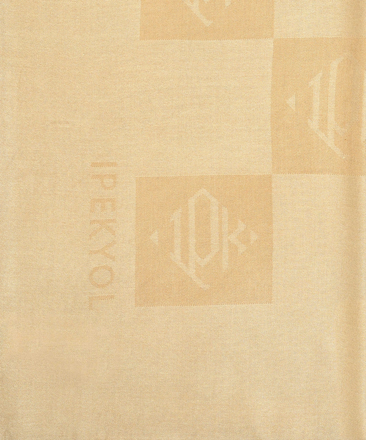 Zoomed Monogram Shawl 130X130 Cm