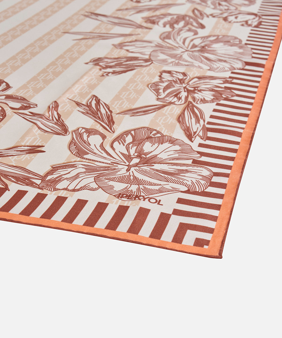 100% Silk Scarf 90X90 Cm