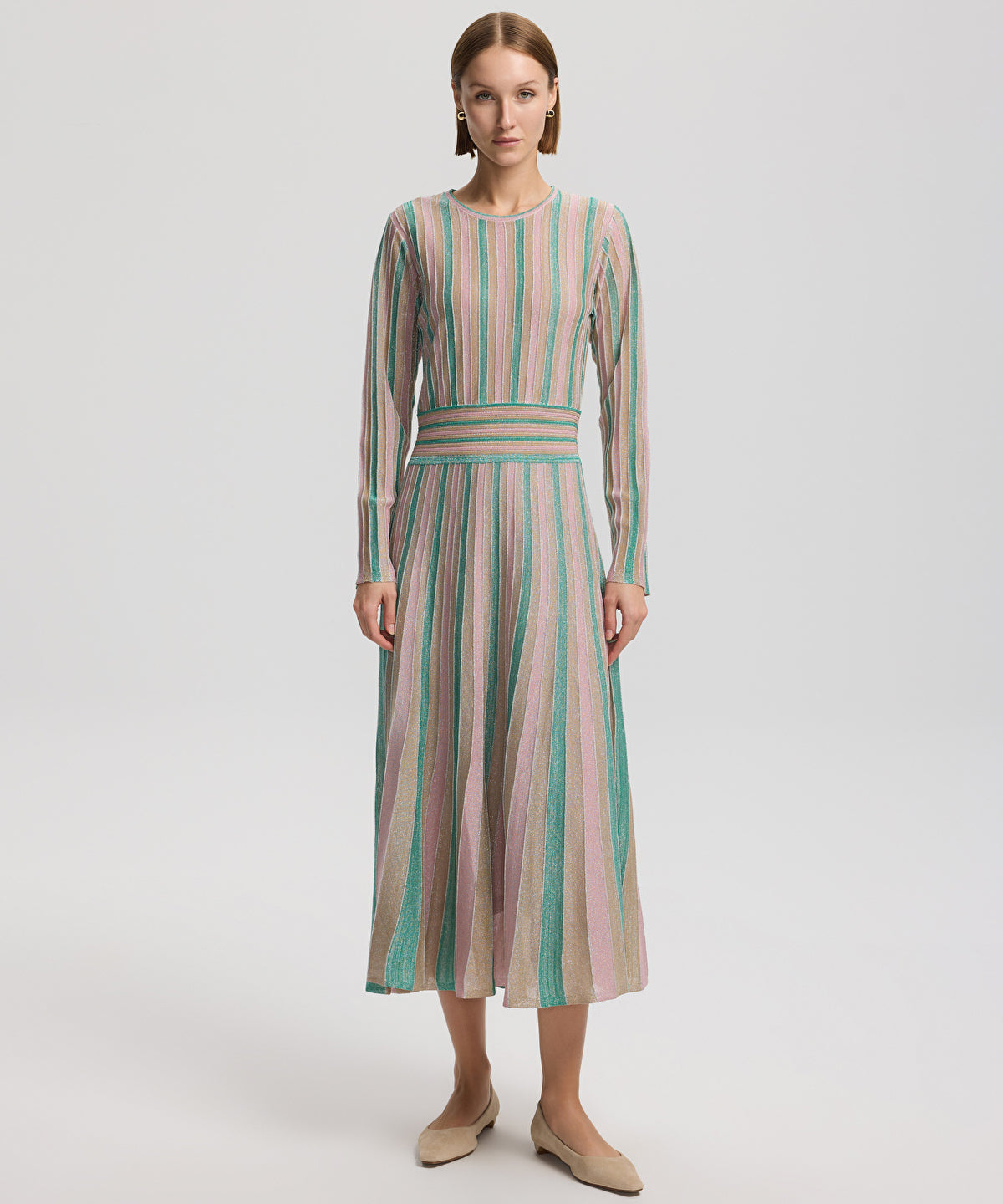 Lurex Knit Dress