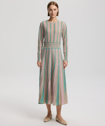 Lurex Knit Dress