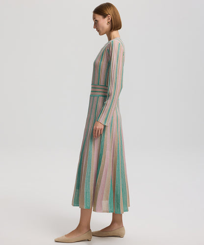 Lurex Knit Dress