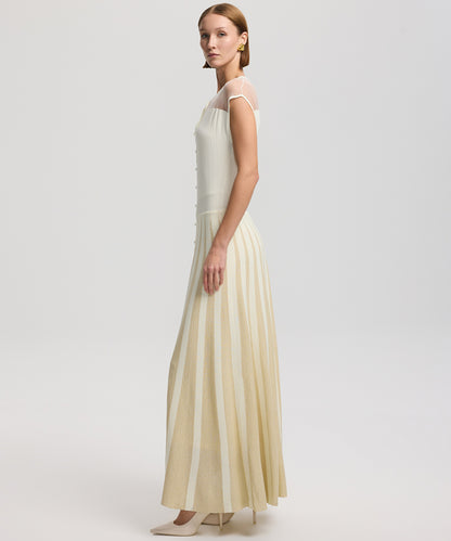 Tie-Neck Dress