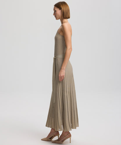 Asymmetric knit dress