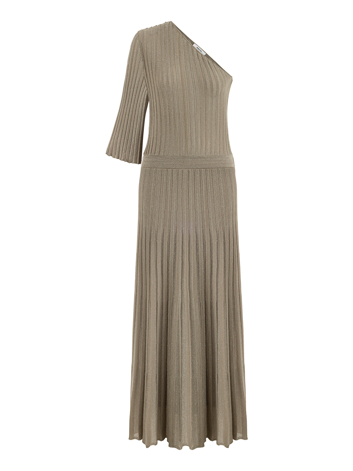 Asymmetric knit dress