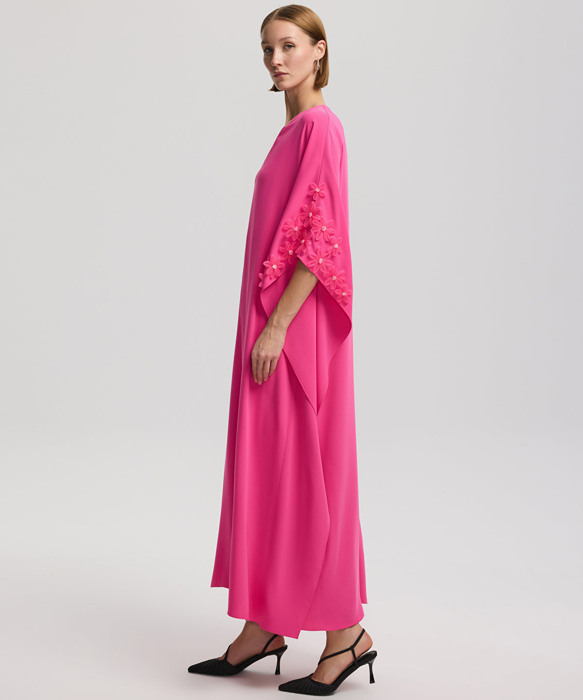 Embroidered maxi dress