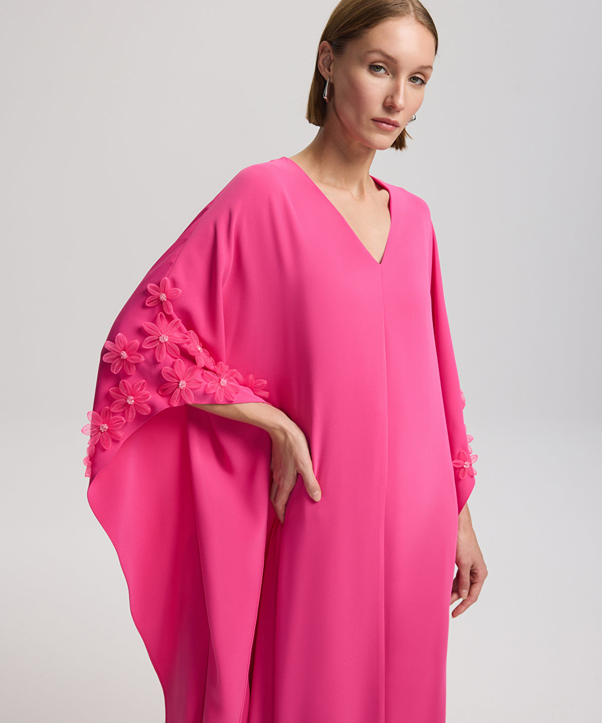 Embroidered maxi dress