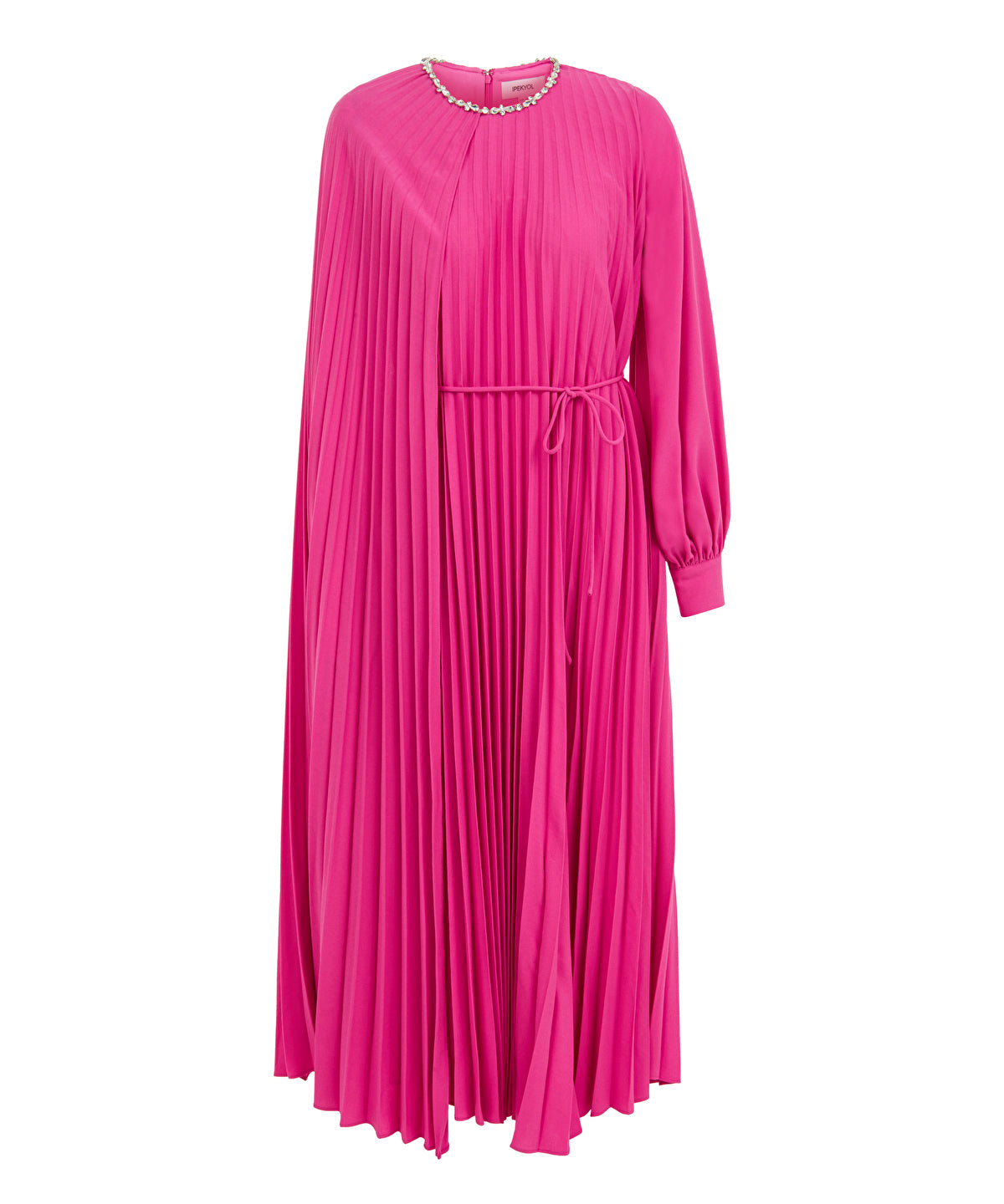 Zoomed Pleated Dress