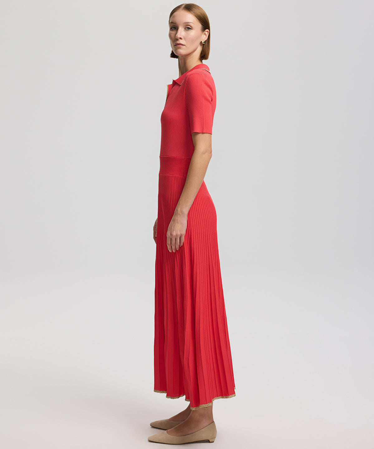 Knit maxi dress