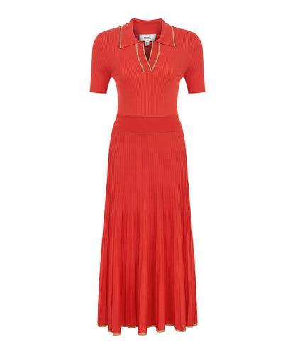 Knit maxi dress