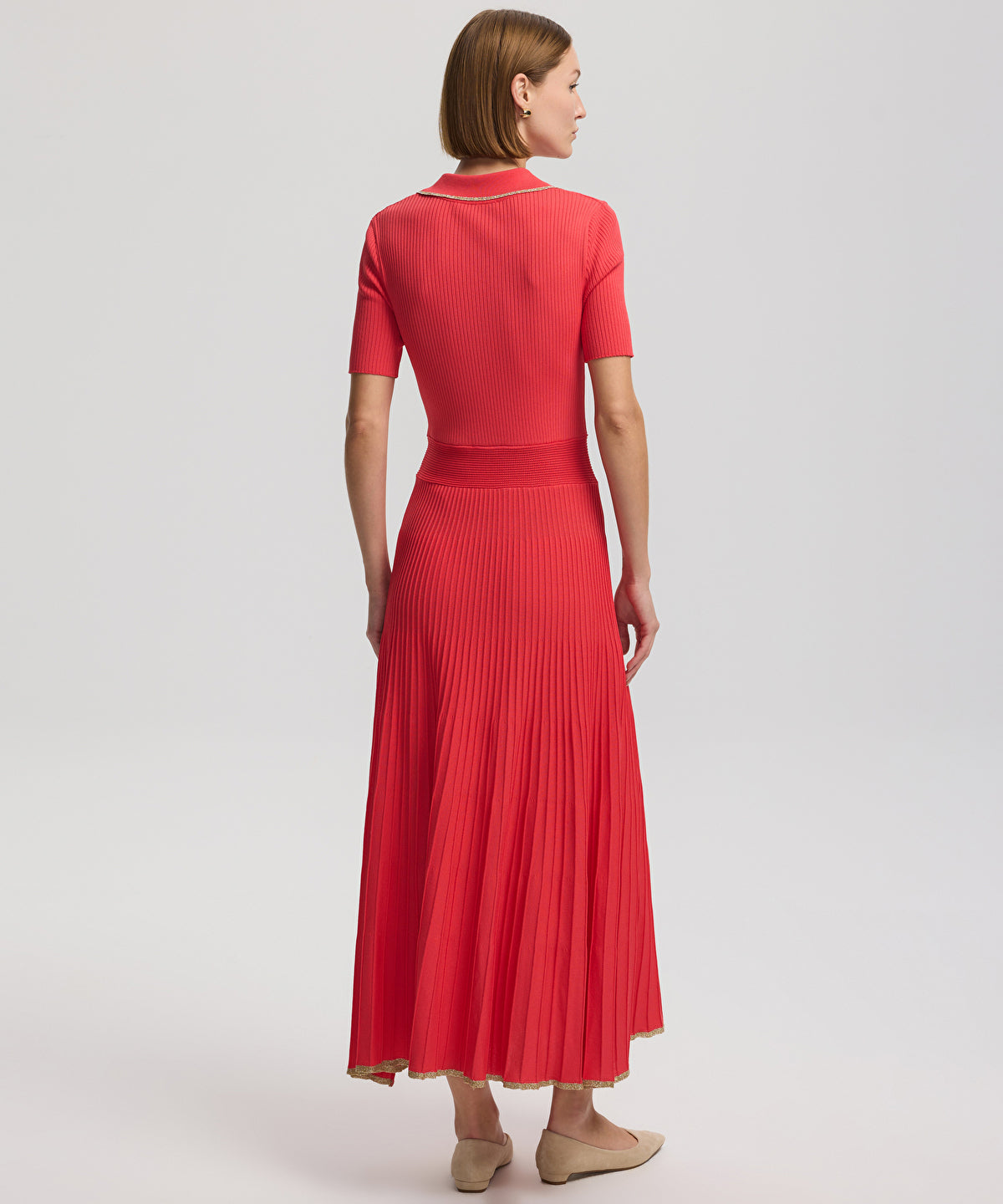 Knit maxi dress