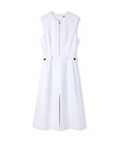 Dress with zip