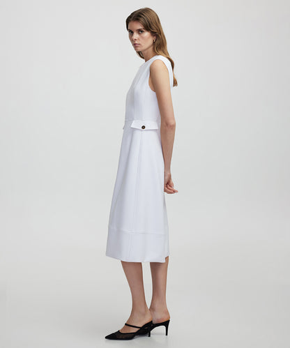 Dress with zip