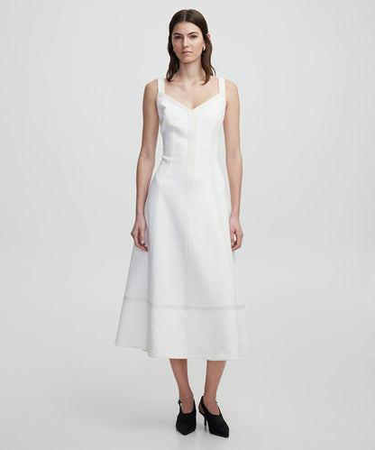 Dress with applique