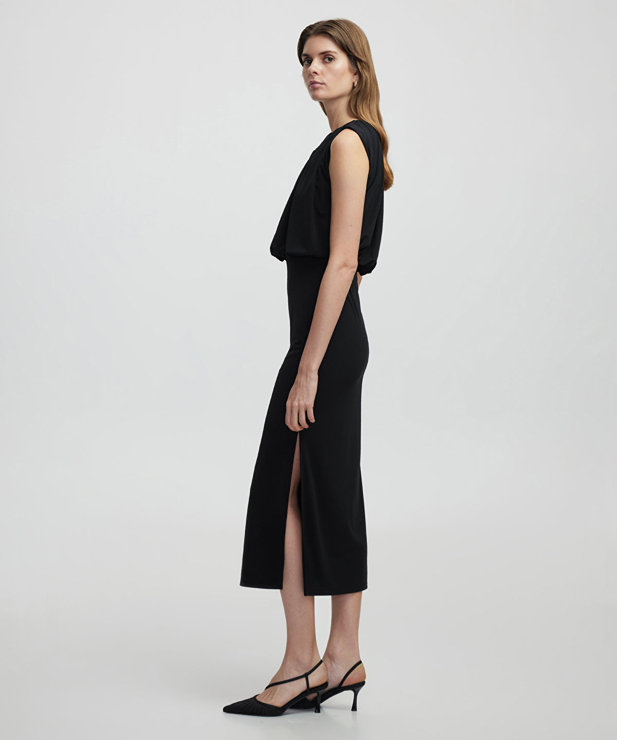 Zoomed Draped Dress