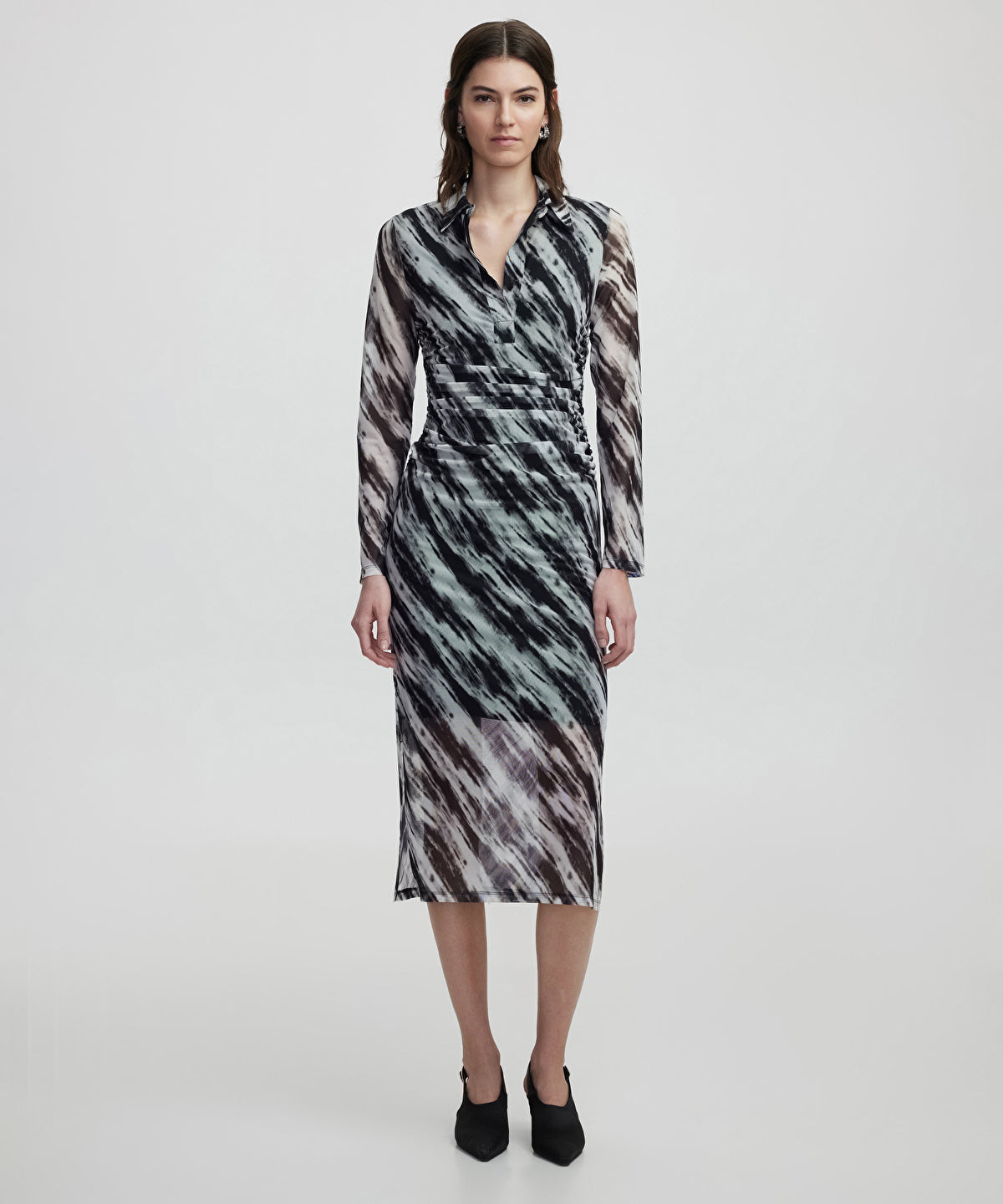 Zoomed Printed Dress