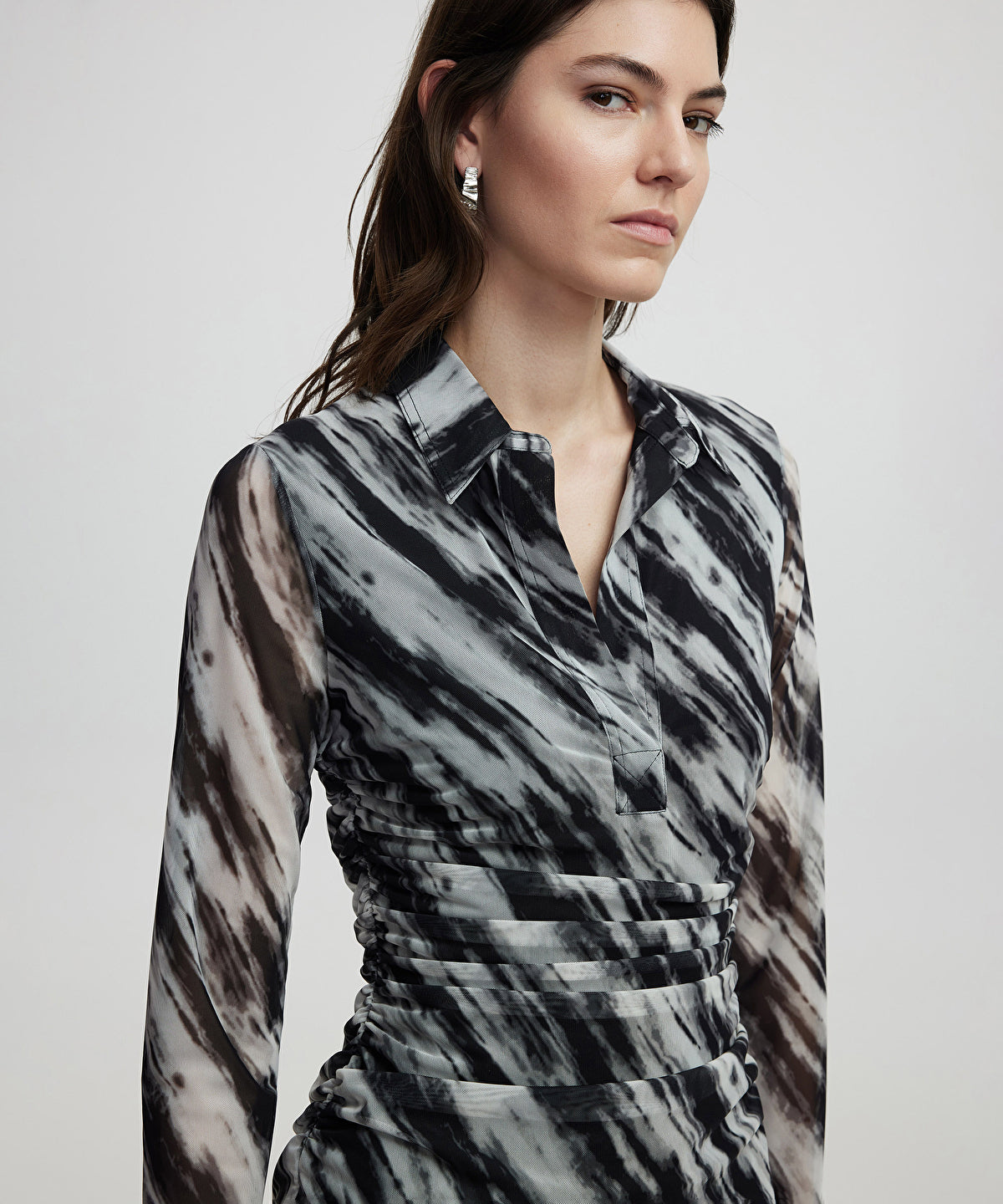 Zoomed Printed Dress