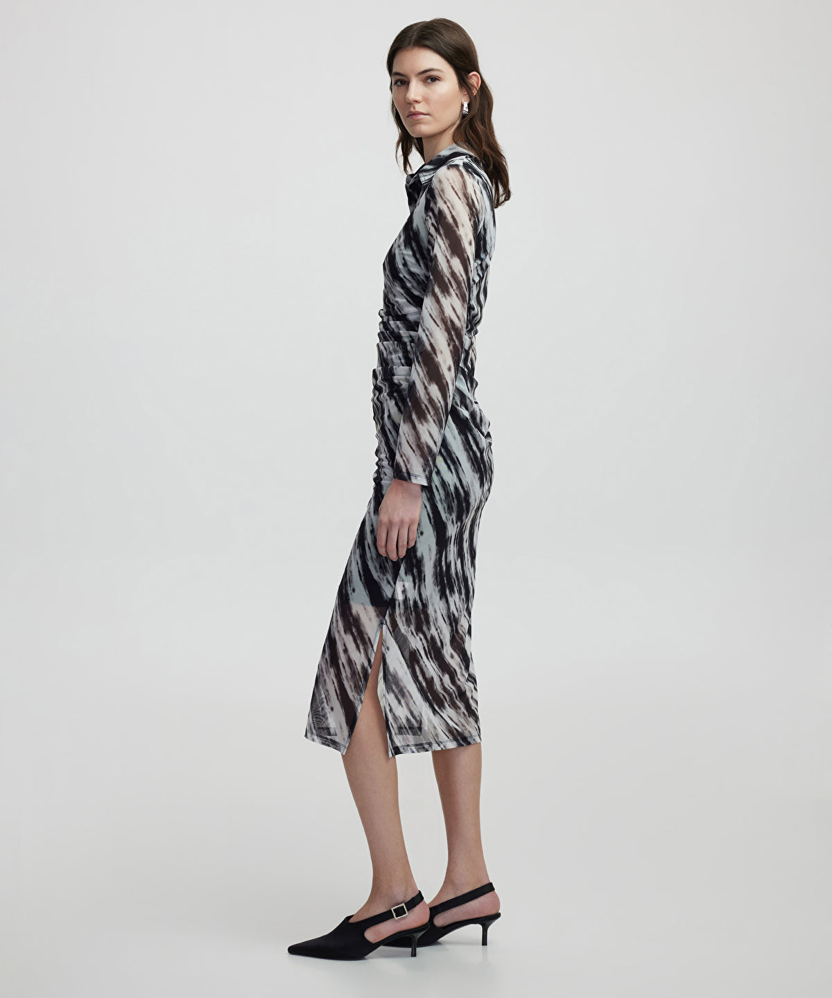 Zoomed Printed Dress