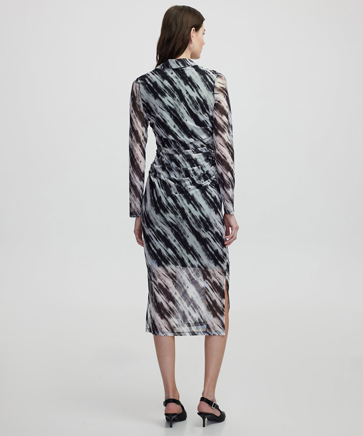 Zoomed Printed Dress