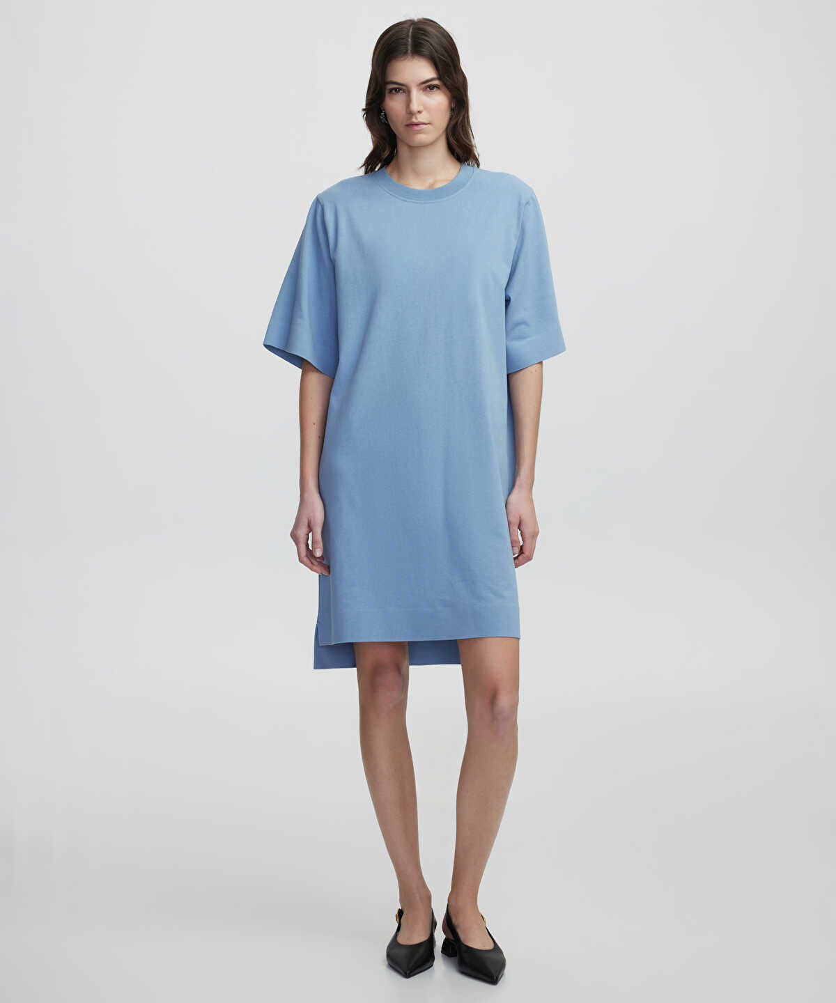 Relaxed Fit Combed Cotton Dress