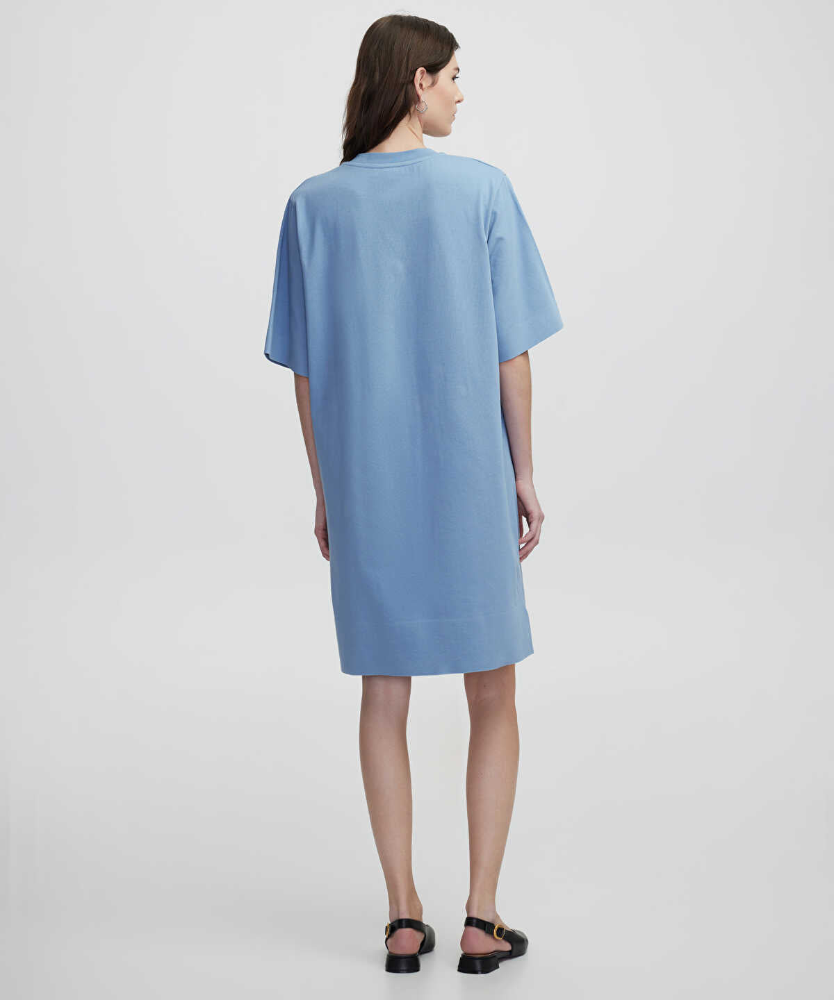 Relaxed Fit Combed Cotton Dress