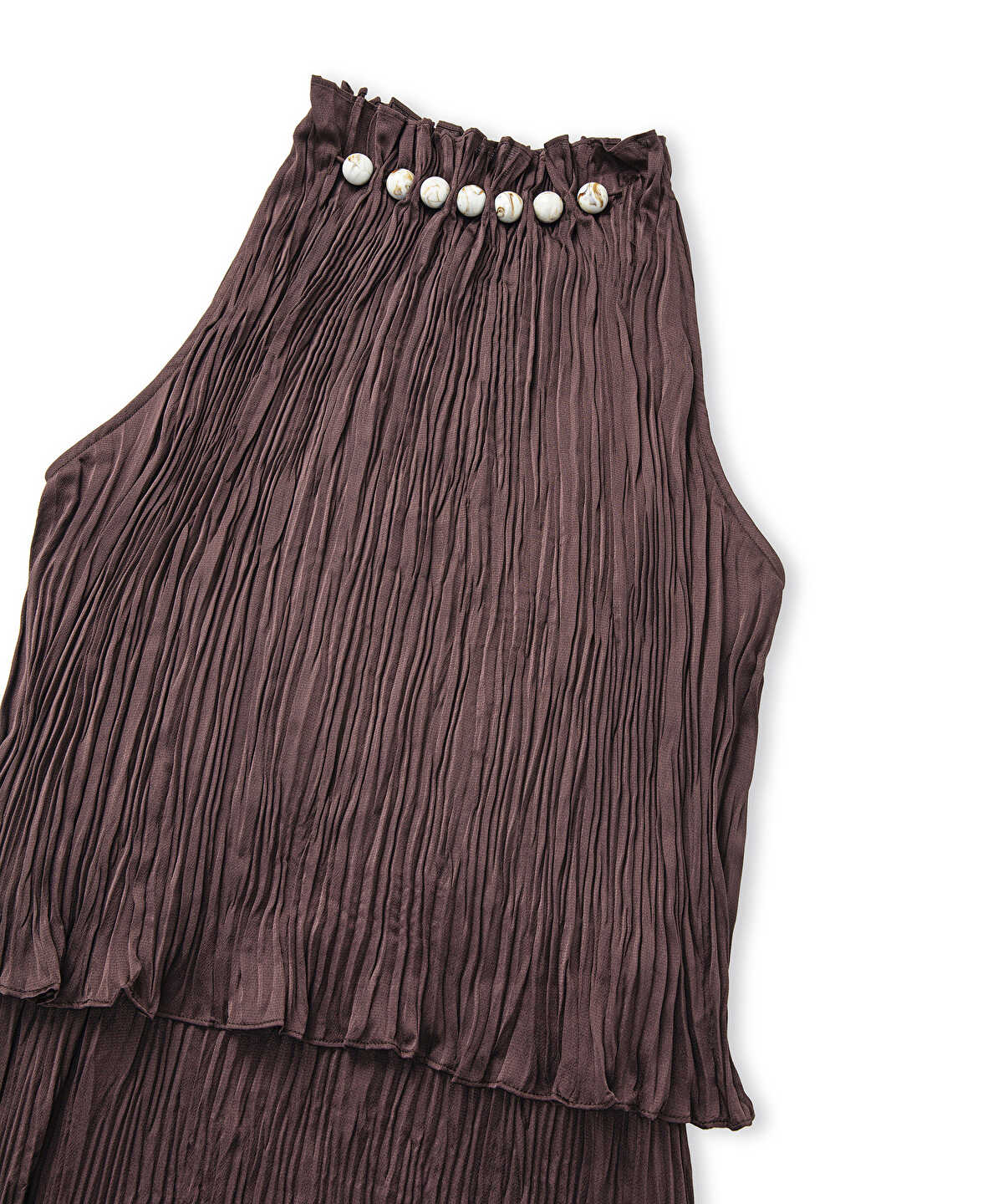 Halter Neck Midi Dress