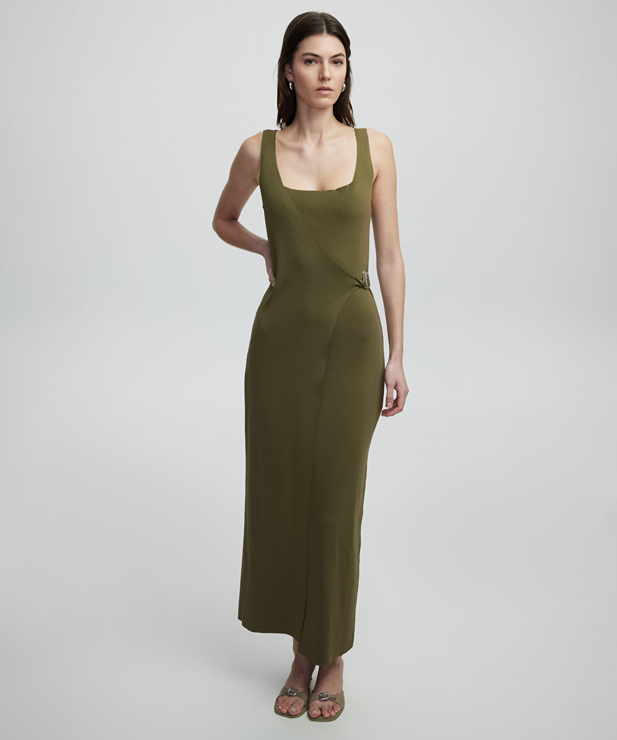 Zoomed Anvelop Knit Dress