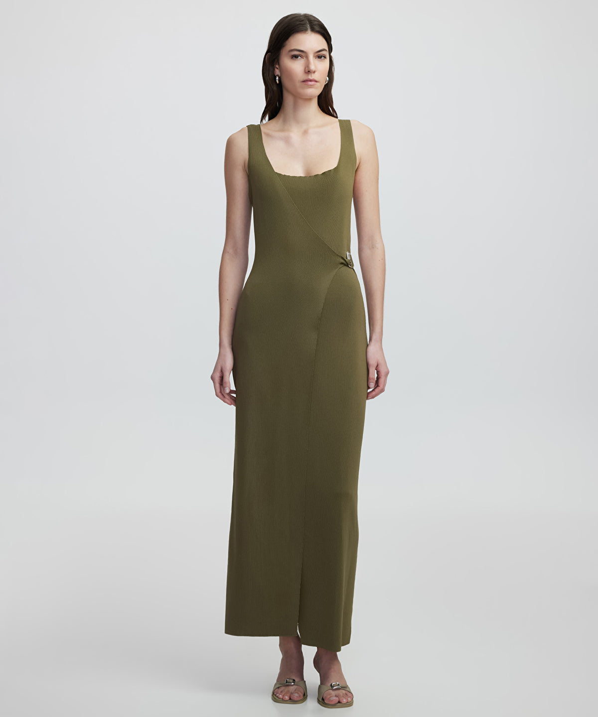 Zoomed Anvelop Knit Dress
