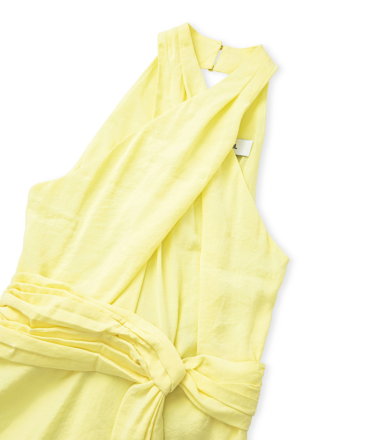 Halter neck mini dress