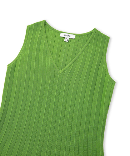 V-Neck Knit Dress