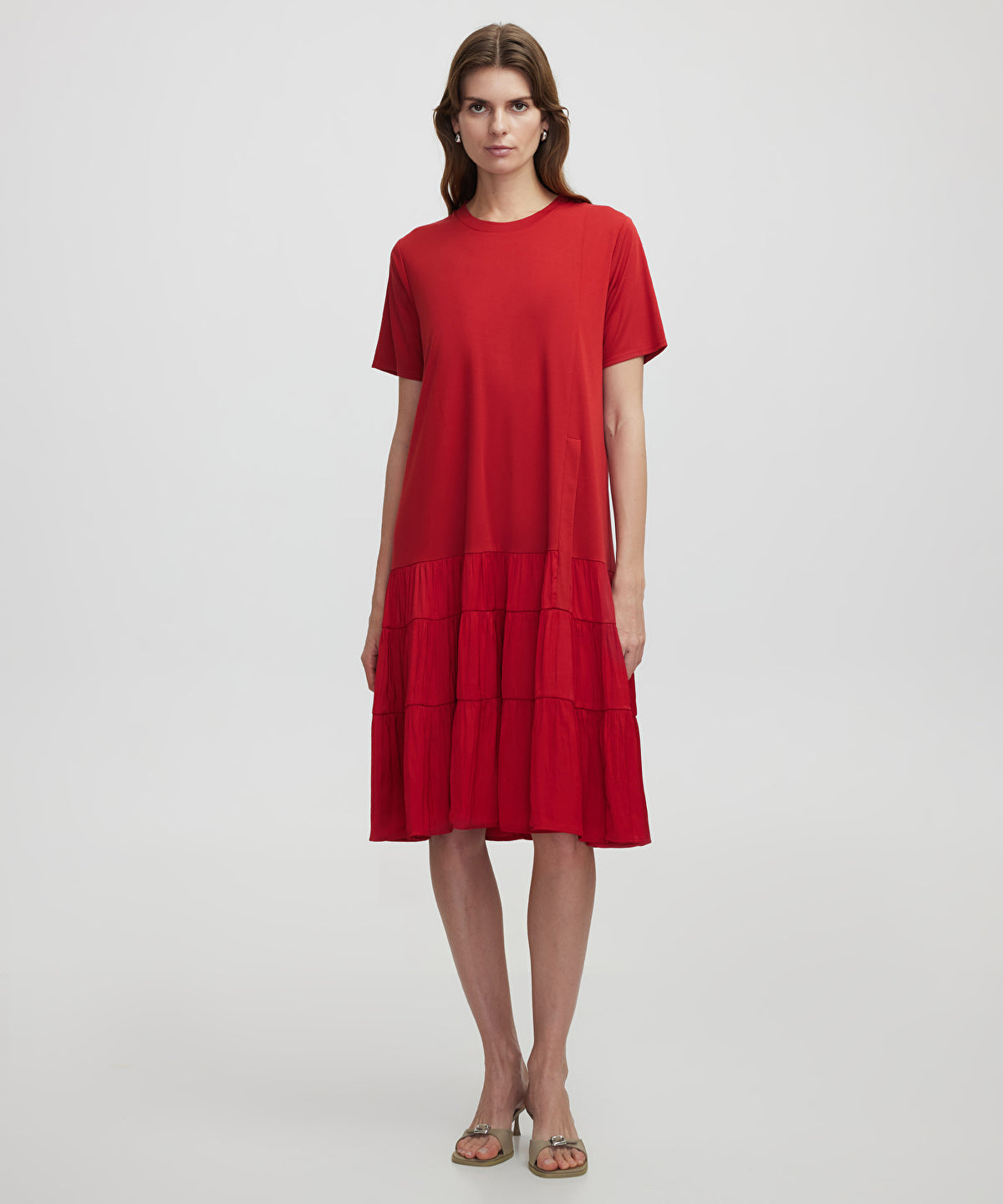 Zoomed Gathered Dress